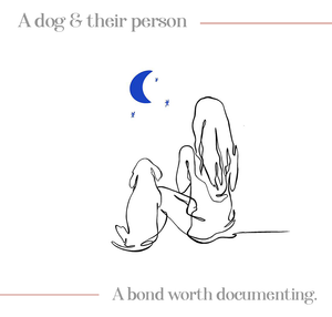 A person and their dog